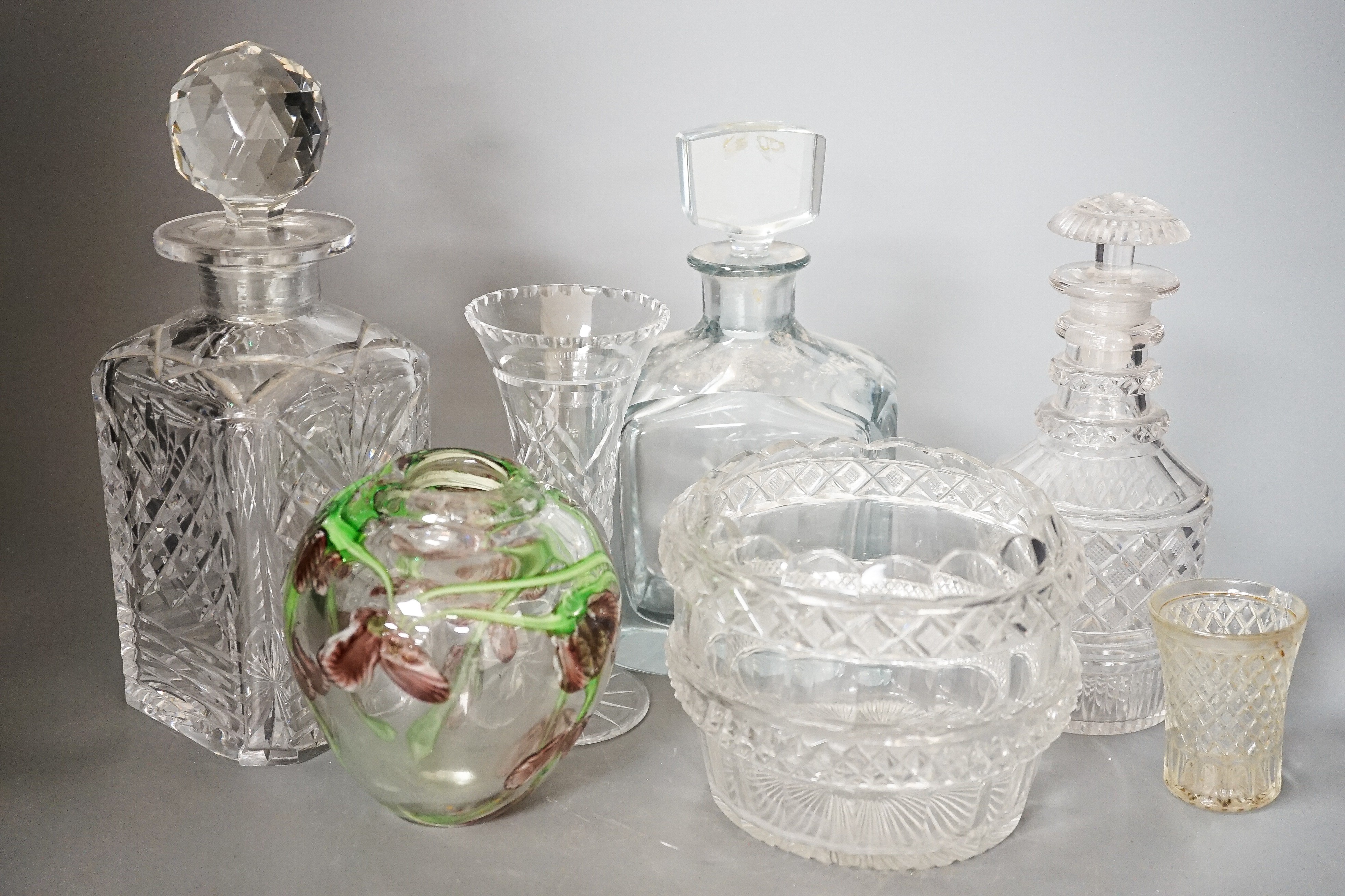 A large quantity of mixed glass, 19th/20th century